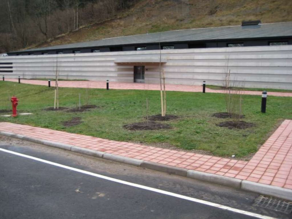 amenagement d'un espace vert à sainte marie aux mines