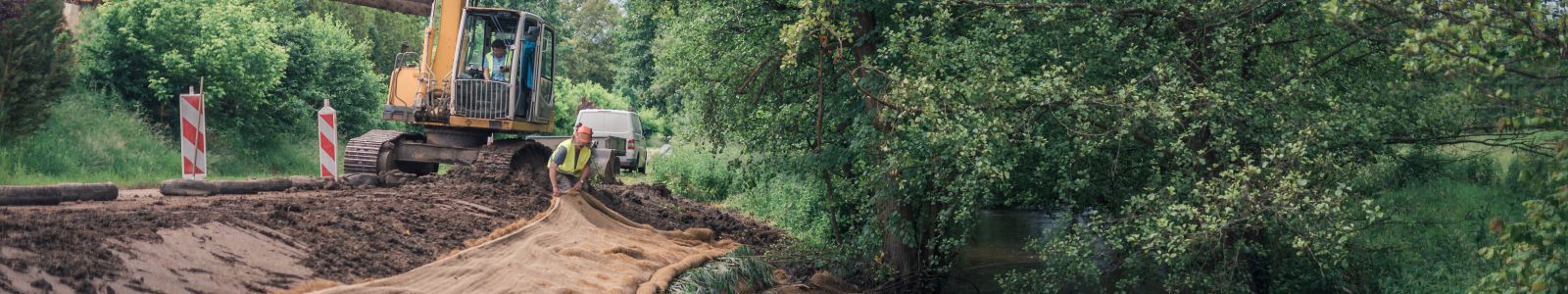 Entretien d’un cours d’eau en Moselle